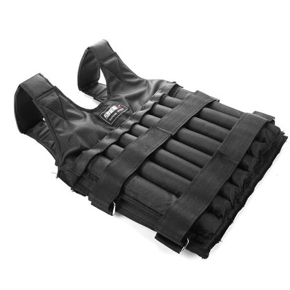 Adjustable Weighted Vest for Running & Training, Fitness Workout Vest for Men & Women with Removable Weights