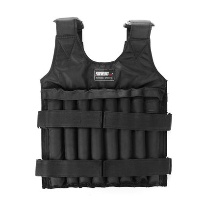 Adjustable Weighted Vest for Running & Training, Fitness Workout Vest for Men & Women with Removable Weights