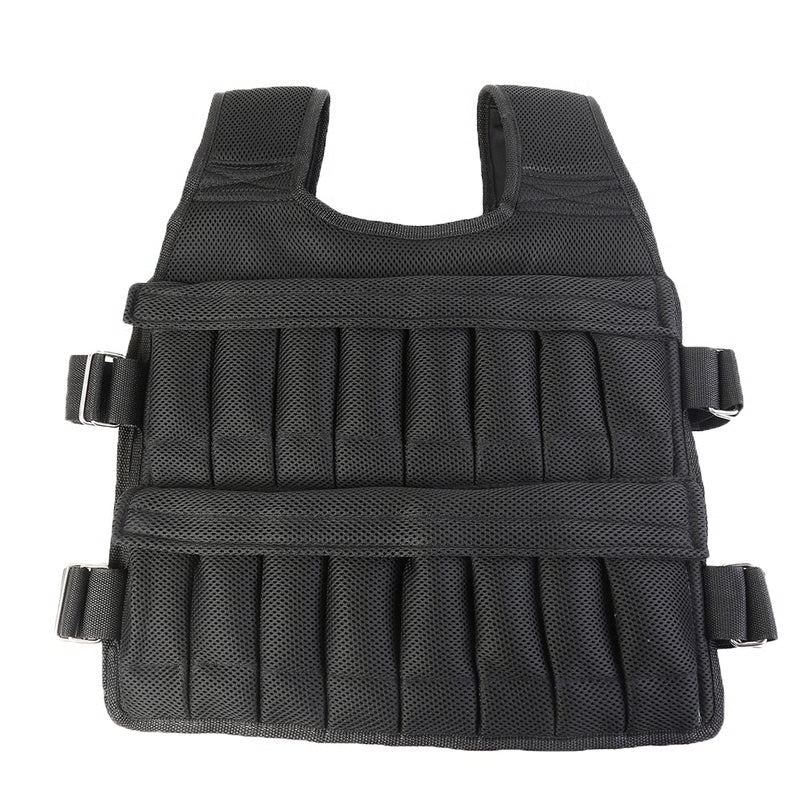 Adjustable Weighted Vest for Running & Training, Fitness Workout Vest for Men & Women with Removable Weights