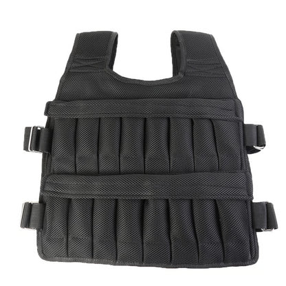 Adjustable Weighted Vest for Running & Training, Fitness Workout Vest for Men & Women with Removable Weights