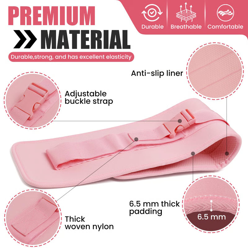 Dumbbell Hip Thrust Belt, Comfortable for Kettlebells, Plates, Exercise Thrust Belt, Thicken & Widen